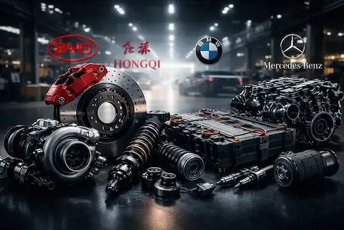 Automotive parts and vehicle components